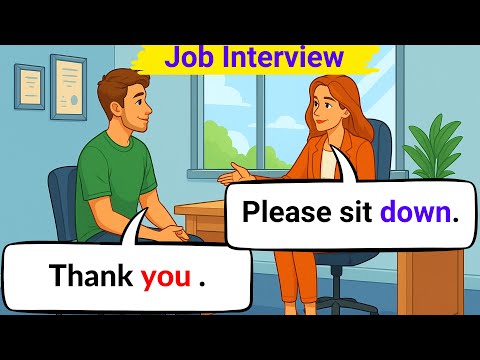 English Job Interview Conversation | Learn English Speaking Practice ✅