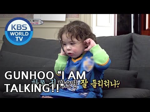 [Naeun's house #4 ]Gunhoo "Please let me talk to Dad" [The Return of Superman/2019.03.31]