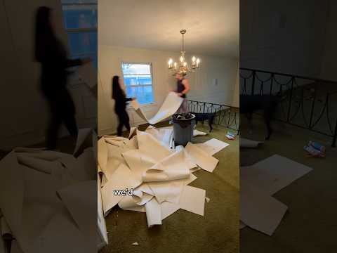 Preppin to paint our entire house with a sprayer! #diy #paint #homerenovation #sherwinwilliamspaint