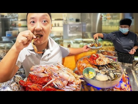 All You Can Eat LOBSTER & EXOTIC MEAT Buffet in Auckland New Zealand