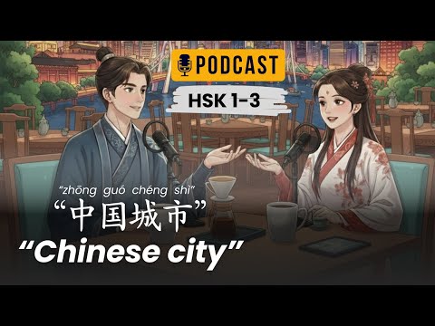 HSK 1-3 l Your favorite Chinese city l 你最喜欢的中国城市 l Chinese Podcast