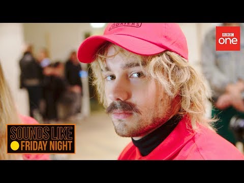 Delivery man Liam Payne sings in an elevator - Sounds Like Friday Night - BBC