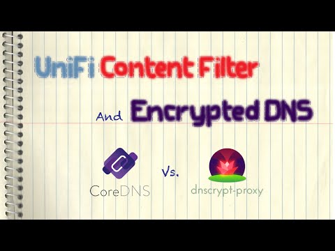 Ubiquiti UniFi - Encrypted DNS and Content Filtering