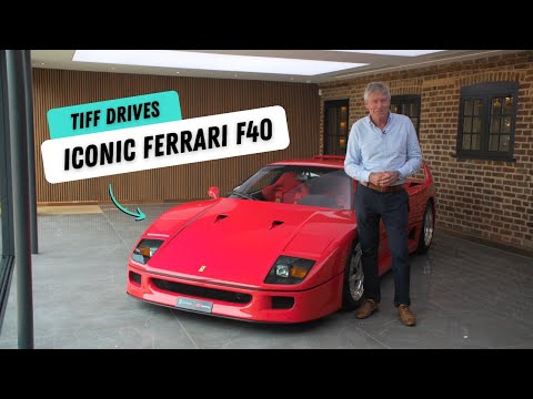 Tiff Needell Experiences The Iconic Ferrari F40 | Carhuna Carpool