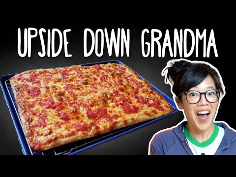 What's Upside Down Grandma Pizza?