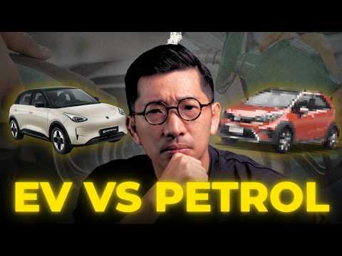 I tried EV and Petrol car in Malaysia to see which one saves more money! 
