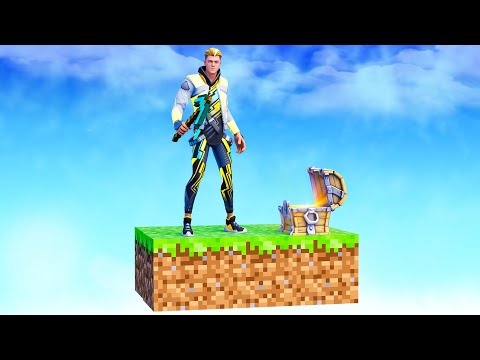 Fortnite, But It's Only One Block!