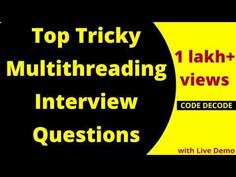 Most Asked Multithreading Interview Questions and Answers in Java | Code Decode