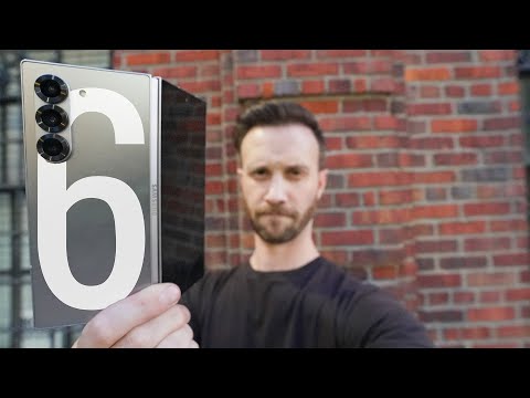 Samsung Galaxy Z Fold 6 Real-World Test (Camera Comparison, Battery Test, & Vlog)