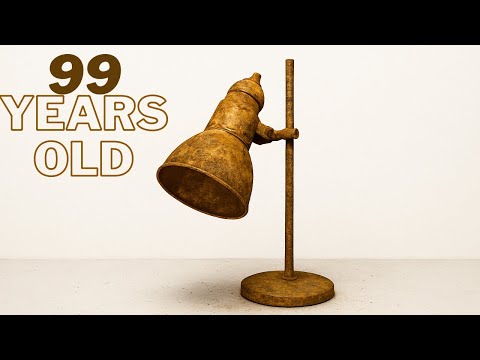 You Won’t Believe How This Antique Dirty Lamp Looks After Restoration!