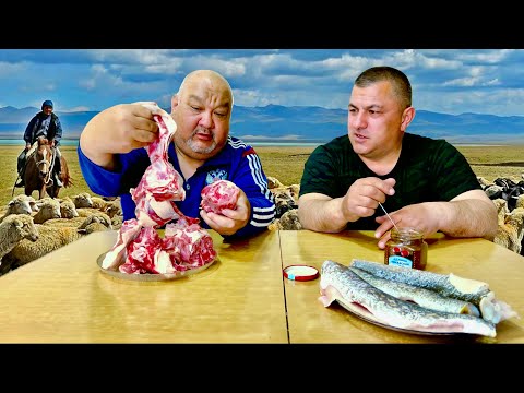 Готовим Калмыцкий Махан и Жарим Пойманную Щуку на Ужин!