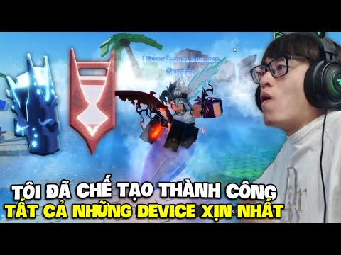 HÙNG AKIRA VÀ HÀNH TRÌNH 1000 GIỜ TREO SOL RNG SỞ HỮU EXOFLEX DEVICE BLESSED TIDE GAUNLET CỰC XỊN