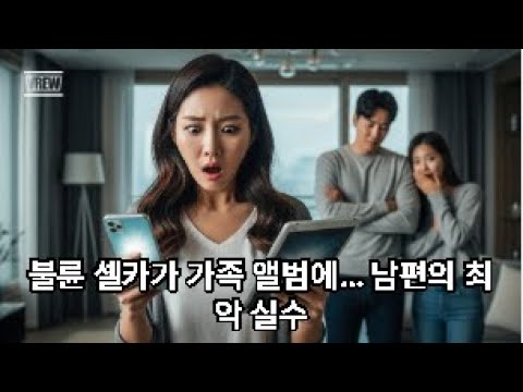 불륜 셀카가 가족 앨범에… 남편의 최악 실수