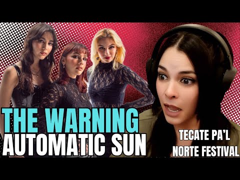 🎸 Ale's Bass BLEW Me Away! 🤯 | First Time Reacting to The Warning's 'Automatic Sun'  LIVE🌞