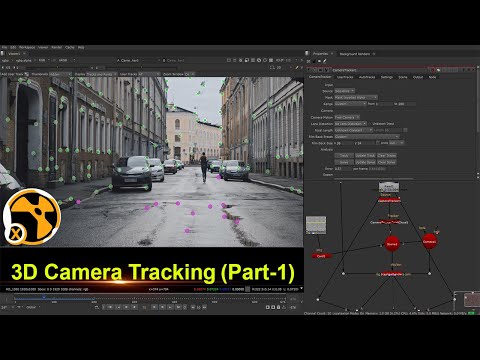 Nuke Tutorial: -3D Camera Tracking in Nuke in HINDI. Part - 1