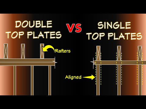 Double Vs Single Top Plate | What Every Builder Must Know