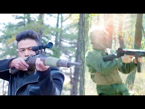 Ambushed by the Japanese army, the special forces sharpshooter fired a few shots and wiped them out!