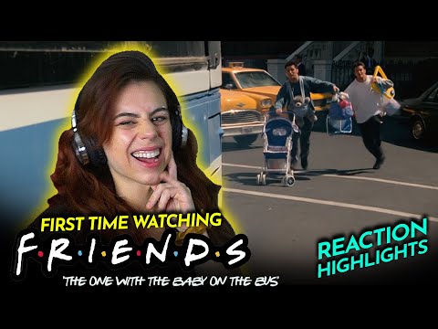 Leia loses it for FRIENDS 2x6 "The One with the Baby on the Bus" (1995) TV Reaction FIRST TIME WATCH
