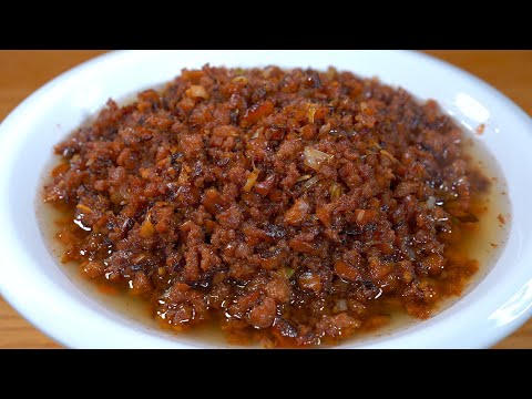 想要炸酱面好吃，炸酱很关键，大厨教你面馆不外穿的做法，简直不要太香了！#like #家常菜 #美食教程 #做法 #cooking #delicious