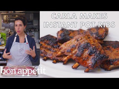 Carla Makes Instant Pot Ribs | From the Test Kitchen | Bon Appétit