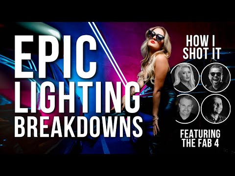 How I Shot It with MagMod - featuring the Fab 4 (Amber, Chris, Ben and Arno)