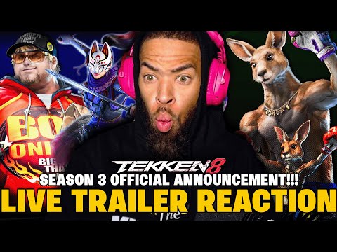 The OFFICIAL Tekken 8 SEASON 3 ANNOUNCEMENT!! Kunimitsu, Bob, Roger Jr + MORE!!!