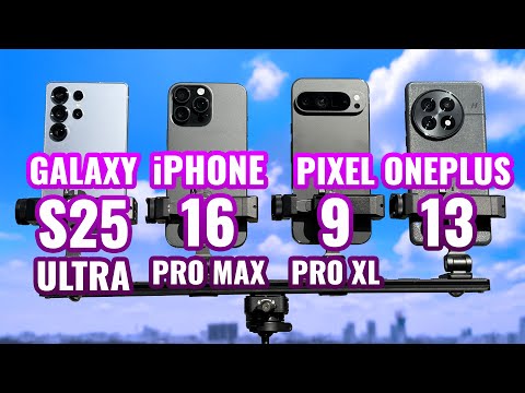 BEST PHONE CAMERA!!! Galaxy S25 ULTRA vs iPhone 16 PRO MAX vs Pixel 9 PRO XL vs OnePlus 13