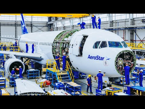 Inside the World's Largest Airplane Factory: Building the $400M Boeing 787 Dreamliner (Full Process)