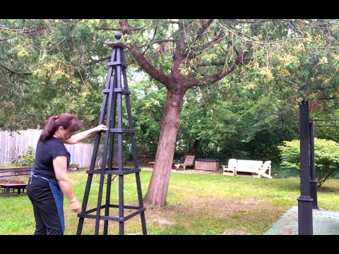 DIY Easy Obelisk, Trellis