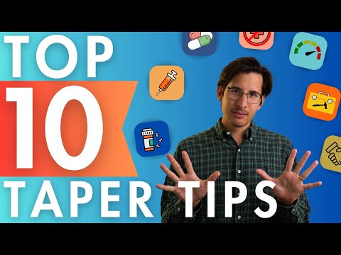 Top 10 Tapering Tips for Psych Meds