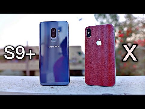 Samsung Galaxy S9 Plus vs iPhone X - Camera Test Comparison!