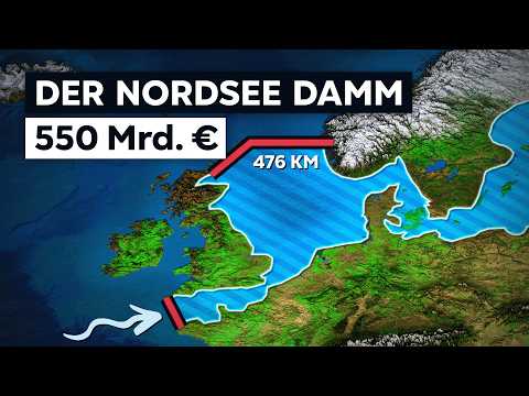Der verrückte Plan für einen 600 km Nordsee-Damm