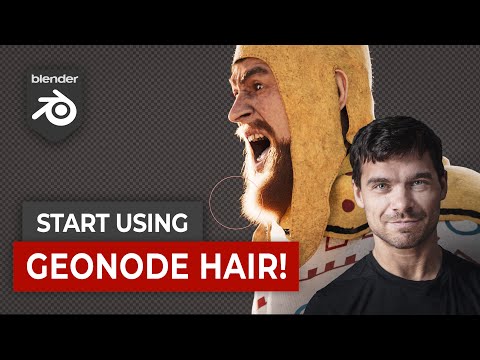 Get into Geometry Node Hair Fast (Blender Tutorial)