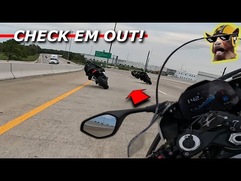 BMW S1000RR Starts Last Finishes First!