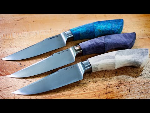 I Made Three Stunning Handles For My Knives [What Do You Think?]