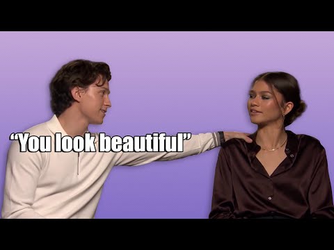 Tom Holland and Zendaya being adorable for 5 minutes