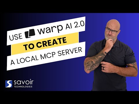 Use Warp AI 2.0 to create a local MCP server
