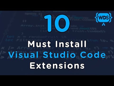 10 Must Install Visual Studio Code Extensions