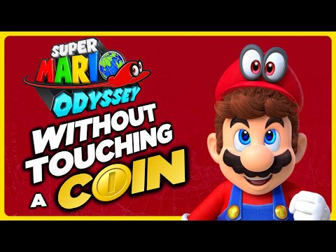 Is it possible to beat Super Mario Odyssey without touching a single coin?
