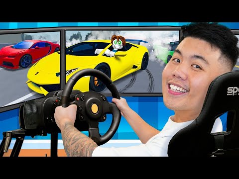 Spending $20,000 on a Racing Sim for ROBLOX