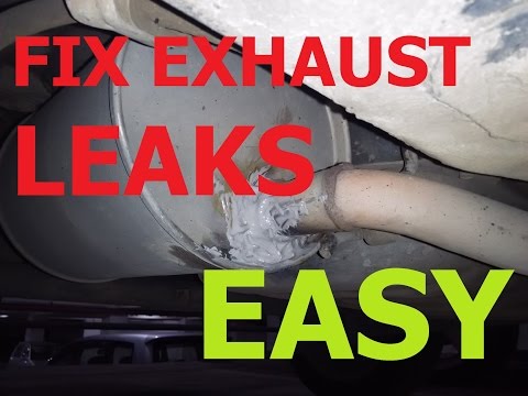 Fix a leak exhaust system VERY EASY