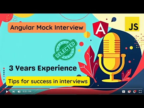 Angular Interview Preparation | Mock Interview With Feedback for 2–3 Years Experience