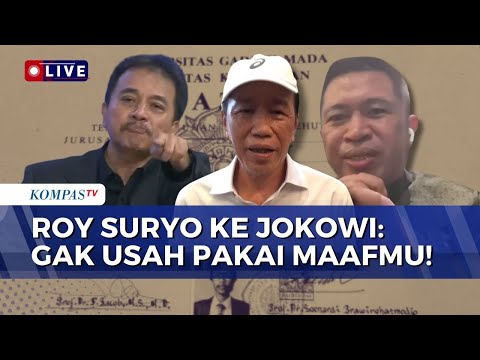 Panas! Debat Roy Suryo Vs Ketum Rampai Nusantara soal Jokowi Bisa Maafkan soal Ijazah | SAPA MALAM