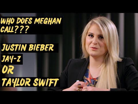 Meghan has to chose between Jay-Z, Justin Bieber and Taylor Swift