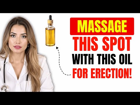 Men Over 50: Do This Castor Oil Spot Massage for Firm Erections at Home