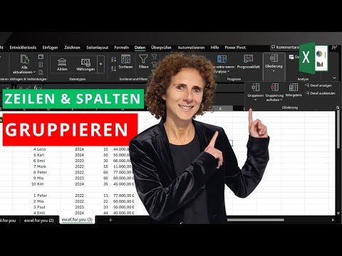 Excel-Trick: Zeilen & Spalten clever gruppieren – so einfach geht's!
