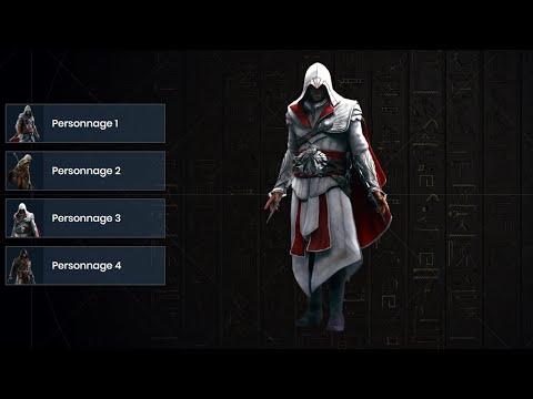 Faire un menu de sélection de personnage | HTML CSS & JS Facile