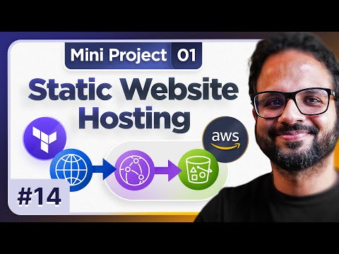 14/30 - Host A Static Website In AWS S3 And Cloudfront (using terraform)