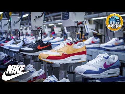 How Nike Air Max Shoes are Made in the Factory || why Air Max Shoes are  Expensive?