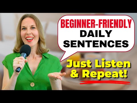 Beginner-Friendly Daily English Sentences | Start Your Day in English